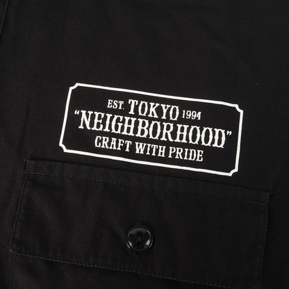 ブランドロゴ コットン ワークシャツ (CLASSIC WORK / C-SHIRT . LS)