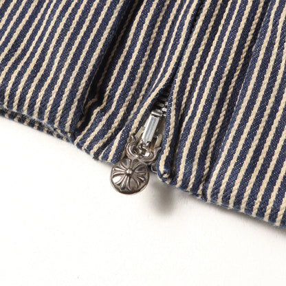 現行タグ ホースシューロゴ デニム ダガージップ ジャケット(STREET MEAT STRPD DNM)