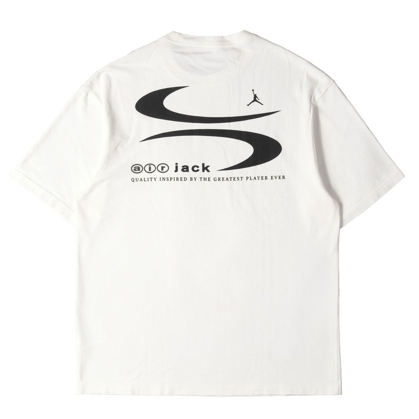 24SS ×Travis Scott / Cactus Jack JORDAN AIR JACK クルーネック Tシャツ(M J TS LOGO TEE)