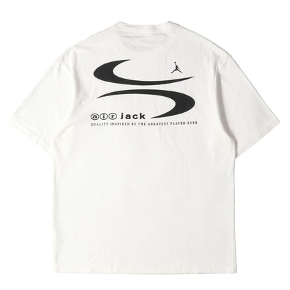 24SS ×Travis Scott / Cactus Jack JORDAN AIR JACK クルーネック Tシャツ(M J TS LOGO TEE)