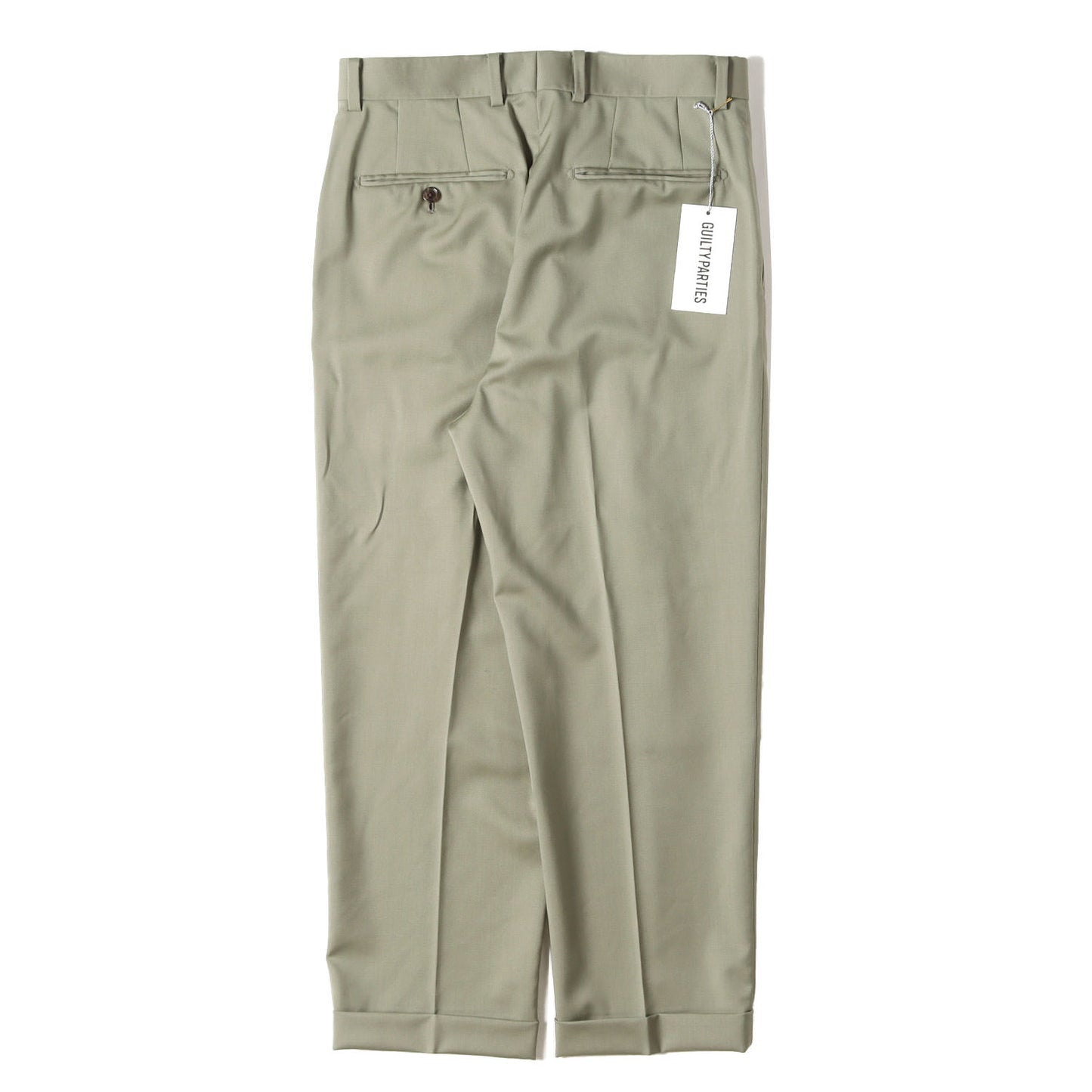 22AW ×DORMEUIL プリーツ スラックスパンツ(PLEATED TROUSERS)