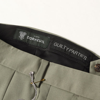 22AW ×DORMEUIL プリーツ スラックスパンツ(PLEATED TROUSERS)