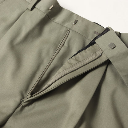 22AW ×DORMEUIL プリーツ スラックスパンツ(PLEATED TROUSERS)