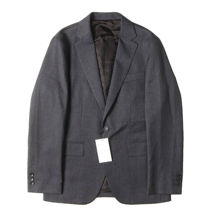 25AW ウールフランネル 2つボタン テーラードジャケット(FLANNEL WOOL STANDARD 2BUTTON JACKET)