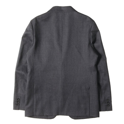25AW ウールフランネル 2つボタン テーラードジャケット(FLANNEL WOOL STANDARD 2BUTTON JACKET)