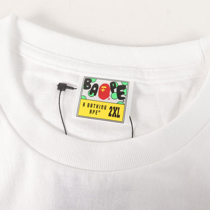 25SS ×ATMOS スネーク柄 蓄光プリント カレッジロゴ Tシャツ(G-SNK COLLEGE TEE)