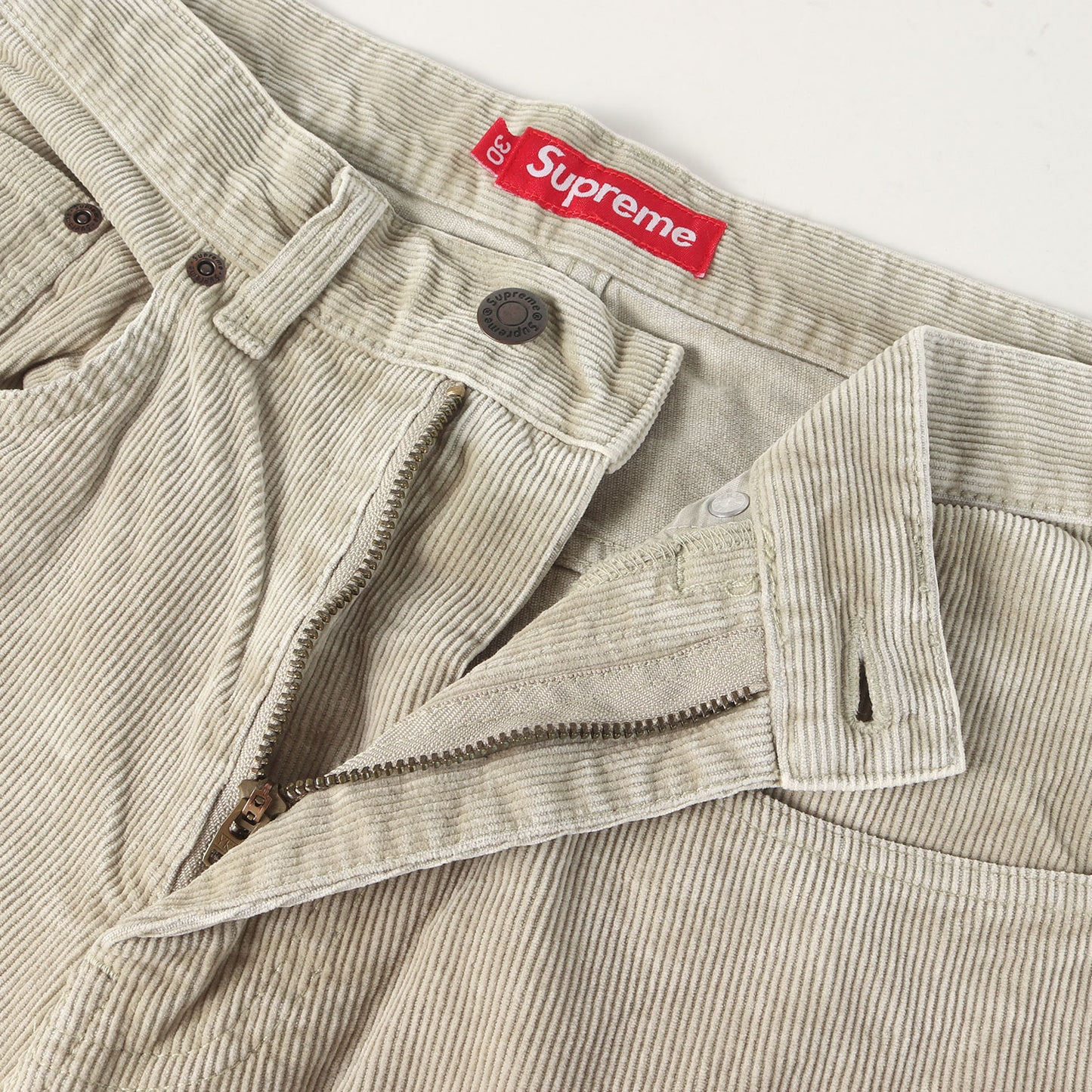 24SS ブリーチ加工 コーデュロイ ダブルニー ペインターショーツ(Washed Corduroy Double Knee Painter Short)