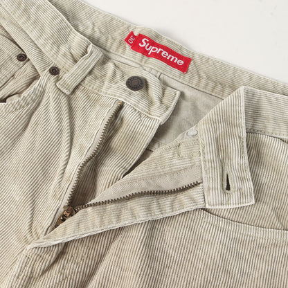 24SS ブリーチ加工 コーデュロイ ダブルニー ペインターショーツ(Washed Corduroy Double Knee Painter Short)