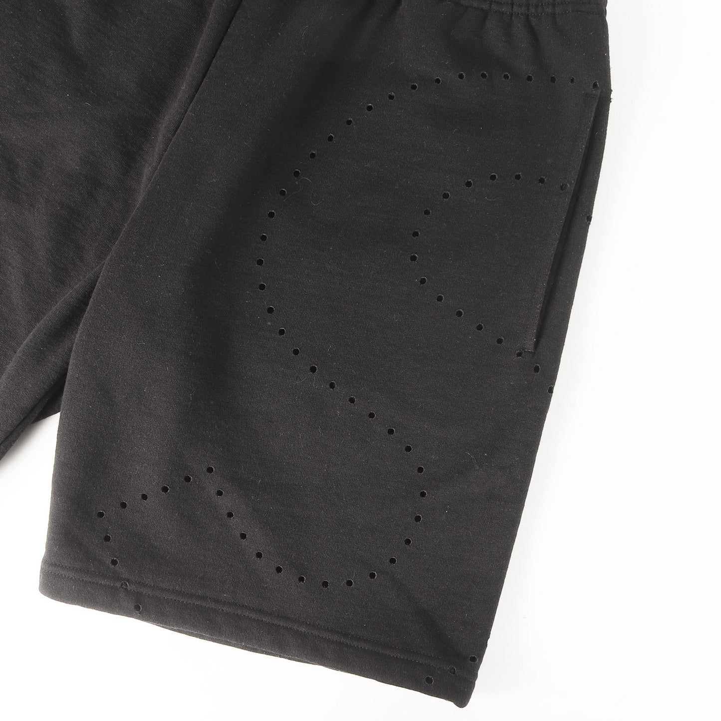 21SS パンチング Sロゴ スウェット ショーツ(Laser Cut S Logo Sweatshort)