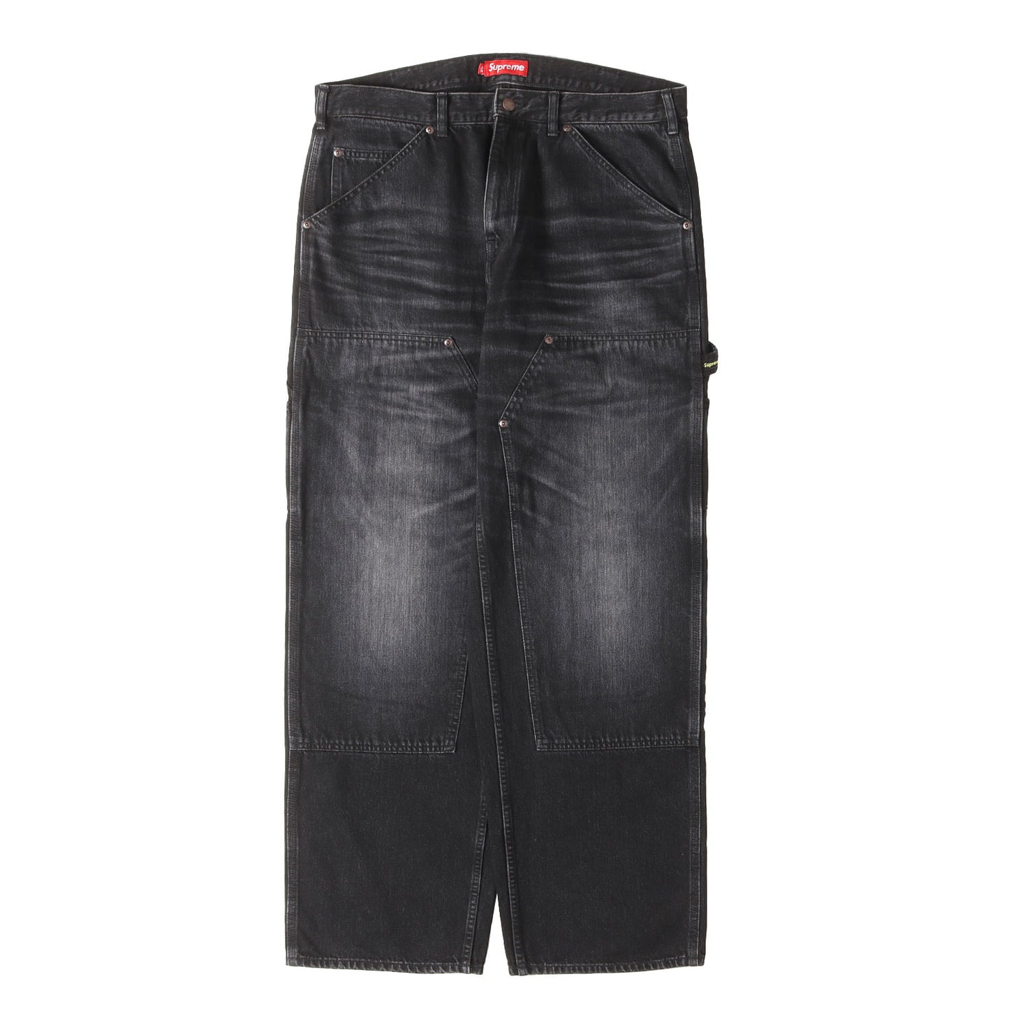 25AW ヴィンテージ加工 ダブルニー ペインター デニムパンツ(Worn Double Knee Denim Painter Jean)