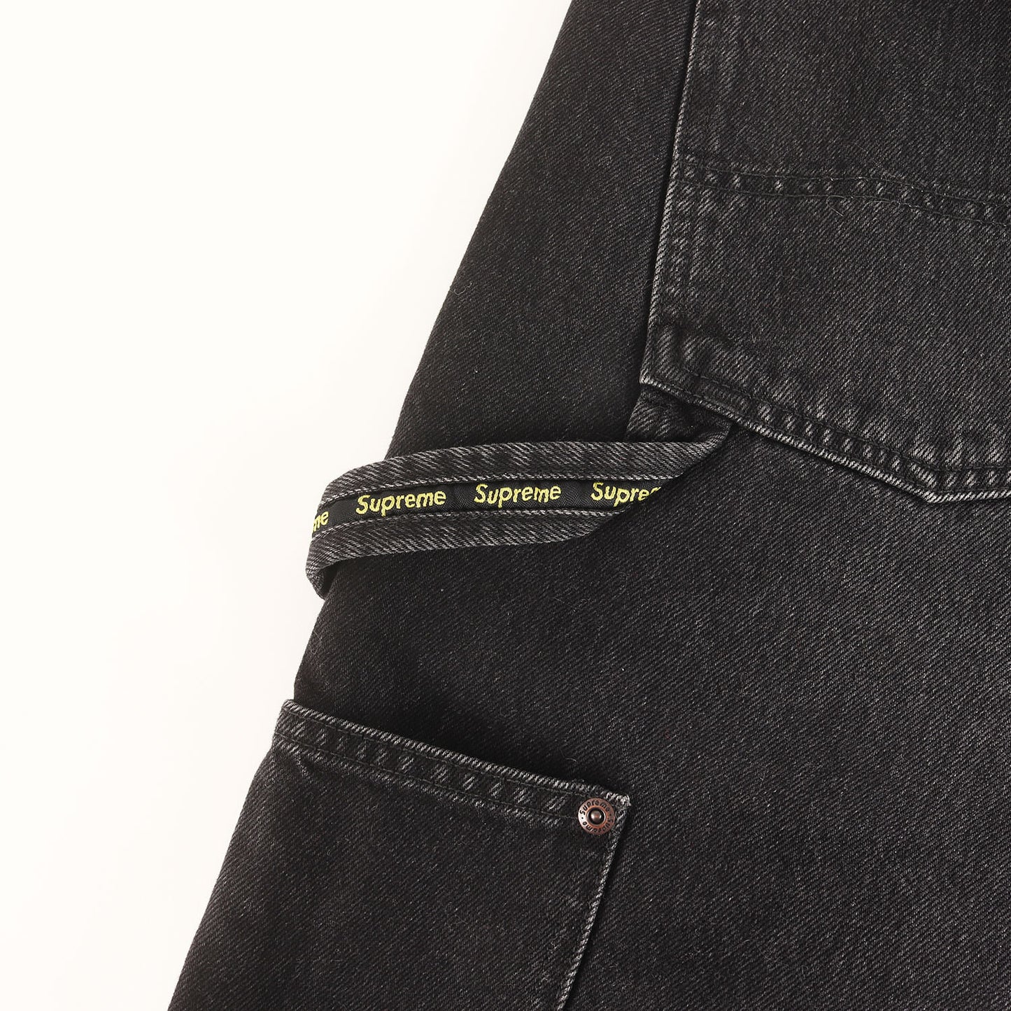 25AW ヴィンテージ加工 ダブルニー ペインター デニムパンツ(Worn Double Knee Denim Painter Jean)