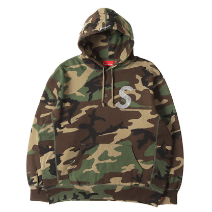 21SS スワロフスキーSロゴ スウェット パーカー(Swarovski S Logo Hooded Sweatshirt)