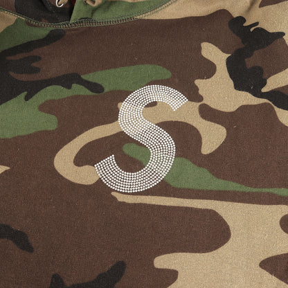 21SS スワロフスキーSロゴ スウェット パーカー(Swarovski S Logo Hooded Sweatshirt)