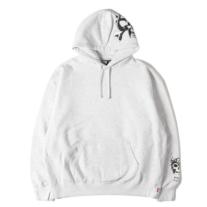 23AW ×BOUNTY HUNTER スカル スウェット パーカー(Hooded Sweatshirt)