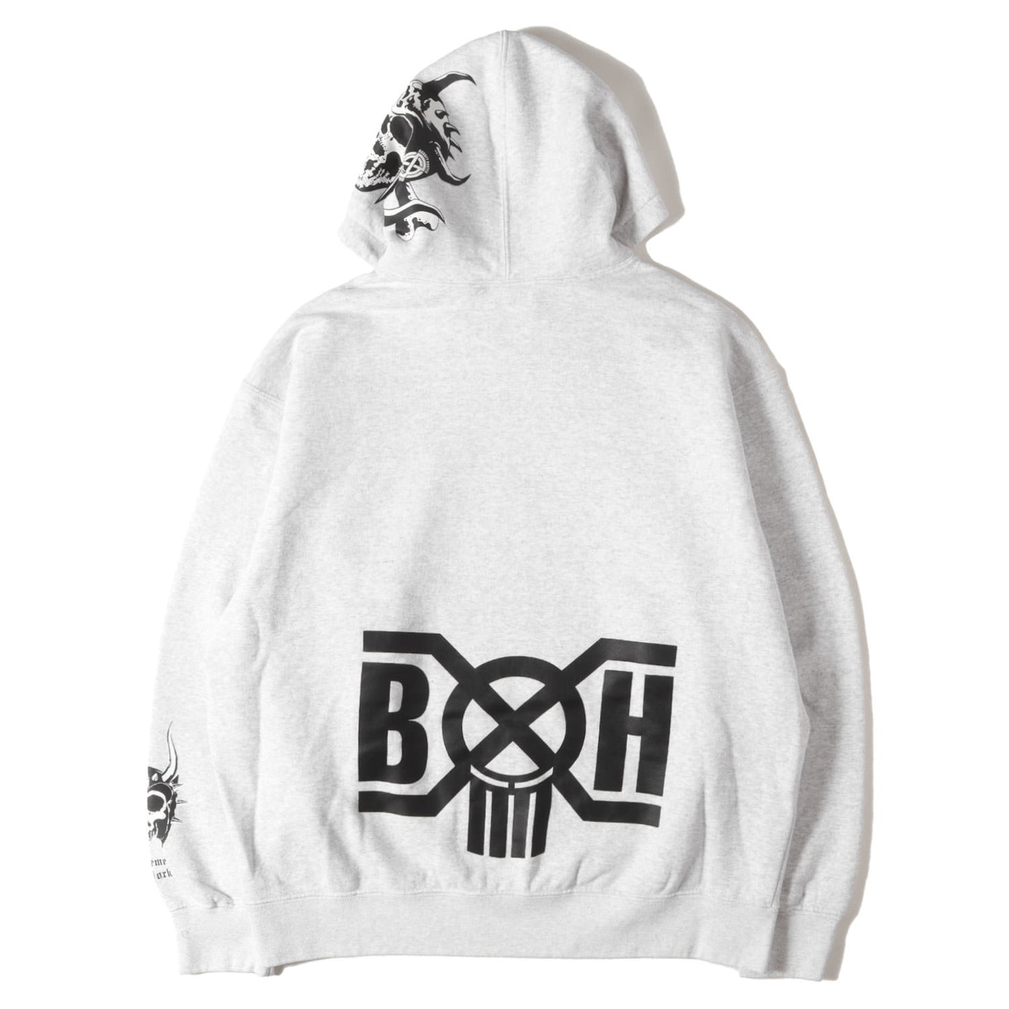 23AW ×BOUNTY HUNTER スカル スウェット パーカー(Hooded Sweatshirt)