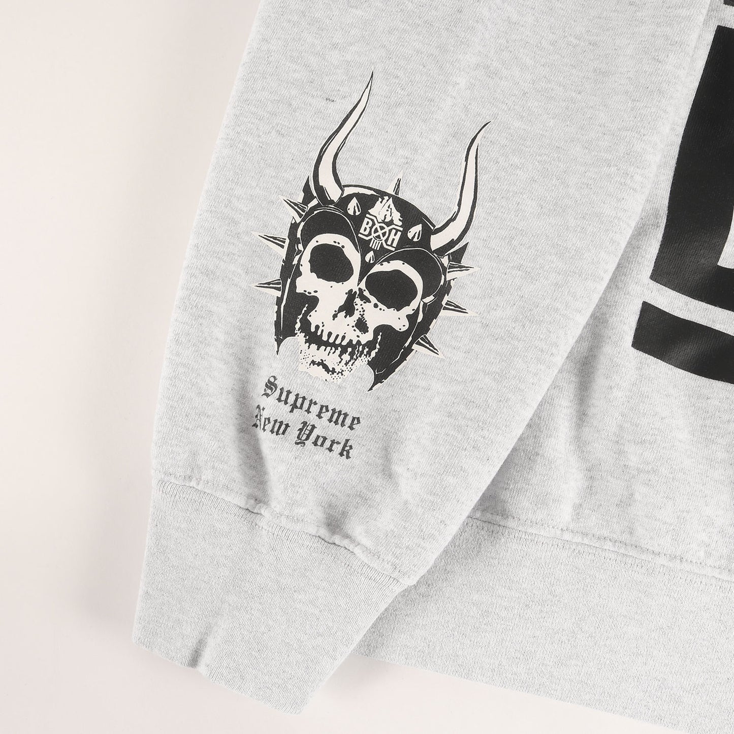 23AW ×BOUNTY HUNTER スカル スウェット パーカー(Hooded Sweatshirt)