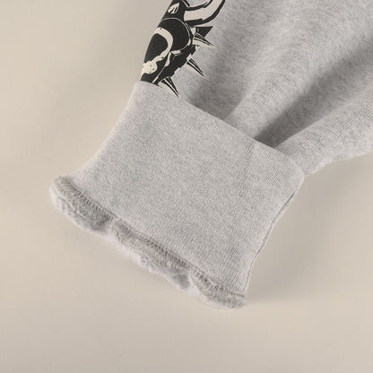 23AW ×BOUNTY HUNTER スカル スウェット パーカー(Hooded Sweatshirt)