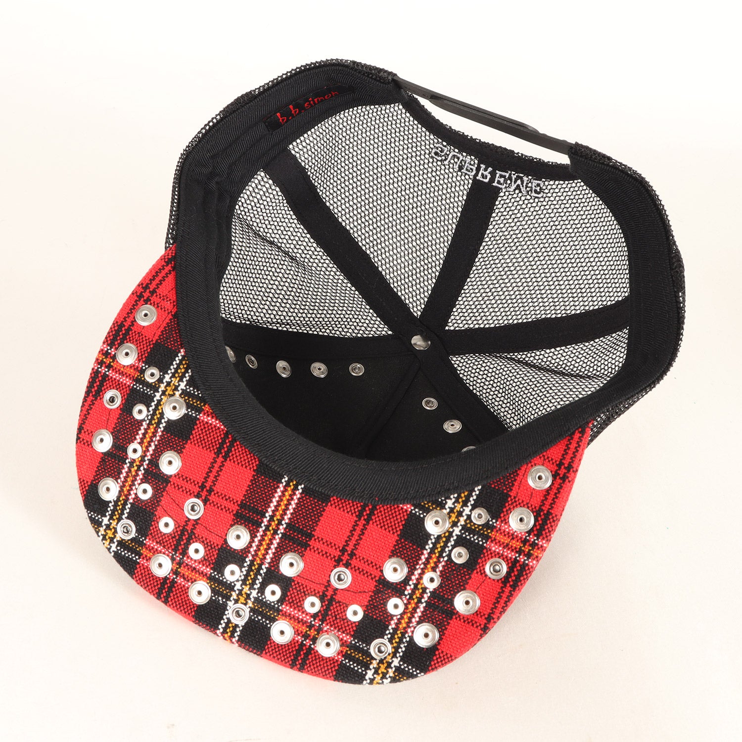 Supreme (シュプリーム) 25AW ×b.b. Simon スタッズ付き メッシュ