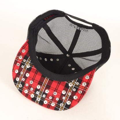 25AW ×b.b. Simon スタッズ付き メッシュキャップ(Studded Mesh Back 5-Panel)