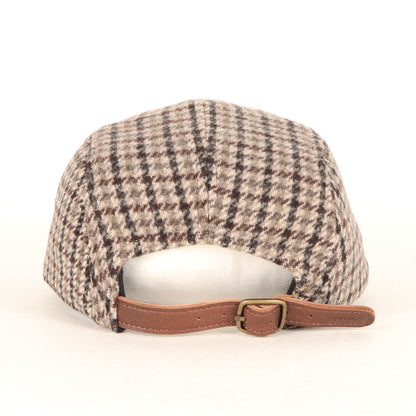 23AW ×Bellandi 千鳥格子 ウール BOXロゴ キャンプキャップ(Houndstooth Wool Camp Cap)