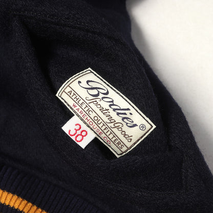 25AW USNA メルトンウール スタジャン (Lot.2240 1950'S NAVY VARSITY JACKET)