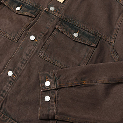 26SS 裏地キルティング デニム トラッカージャケット(LINED DENIM TRUCKER JACKET)