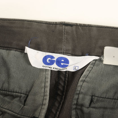 90s コットンサテン カーゴパンツ