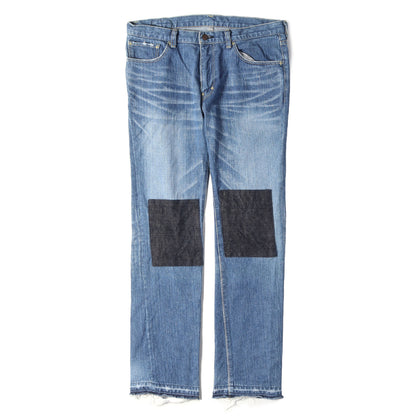 03SS カート期 ヴィンテージ加工 パッチ デニムパンツ
