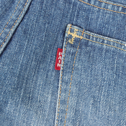 03SS カート期 ヴィンテージ加工 パッチ デニムパンツ