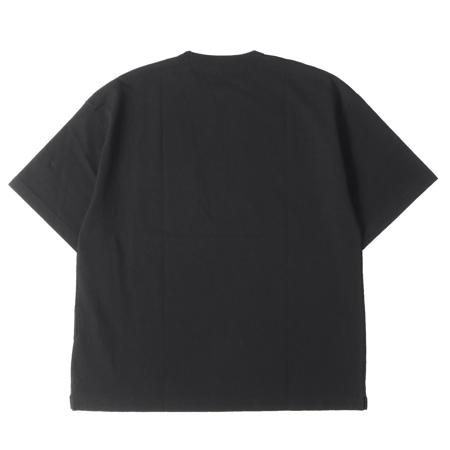 25SS BLACK & WHITE プレーン ヘビー ポケット Tシャツ(BW CREWNECK-P SS)