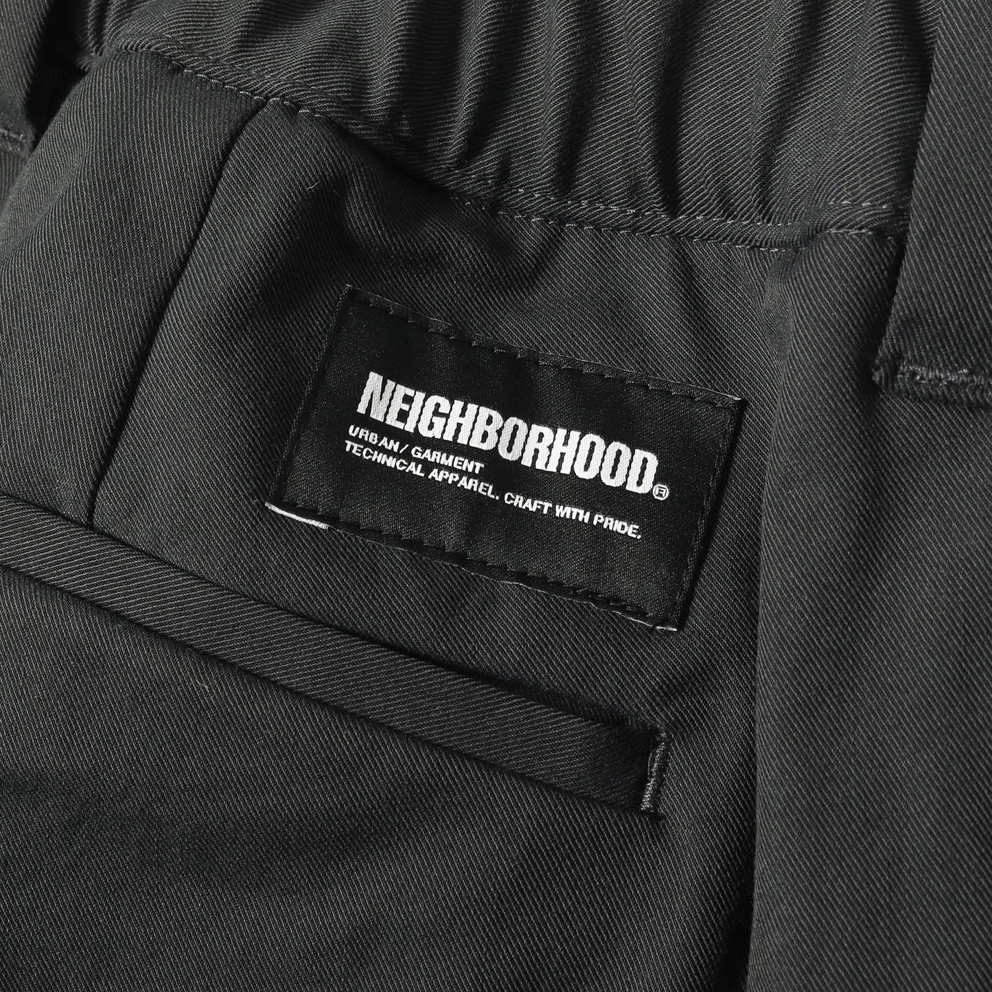 24SS ストレッチチェル イージーパンツ(TAPEREDSILHOUETTE PANTS)