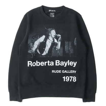 23SS ×Roberta Bayley ジョニー・ロットン フォト スウェット(CREW SW at WINTERLAND)