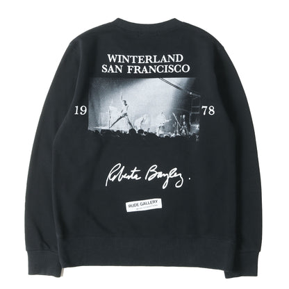 23SS ×Roberta Bayley ジョニー・ロットン フォト スウェット(CREW SW at WINTERLAND)
