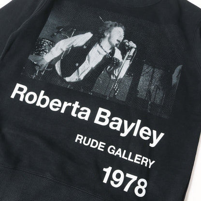 23SS ×Roberta Bayley ジョニー・ロットン フォト スウェット(CREW SW at WINTERLAND)