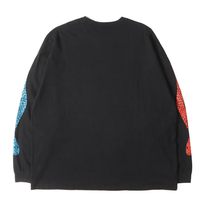 24AW スネークプリント ロングスリーブ Tシャツ