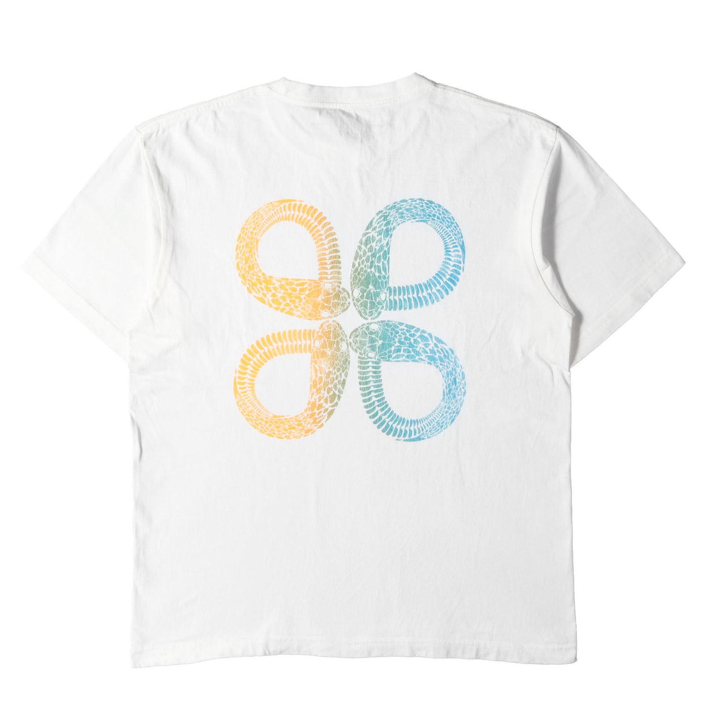 スネークプリント クルーネック Tシャツ(PRINT TEE)