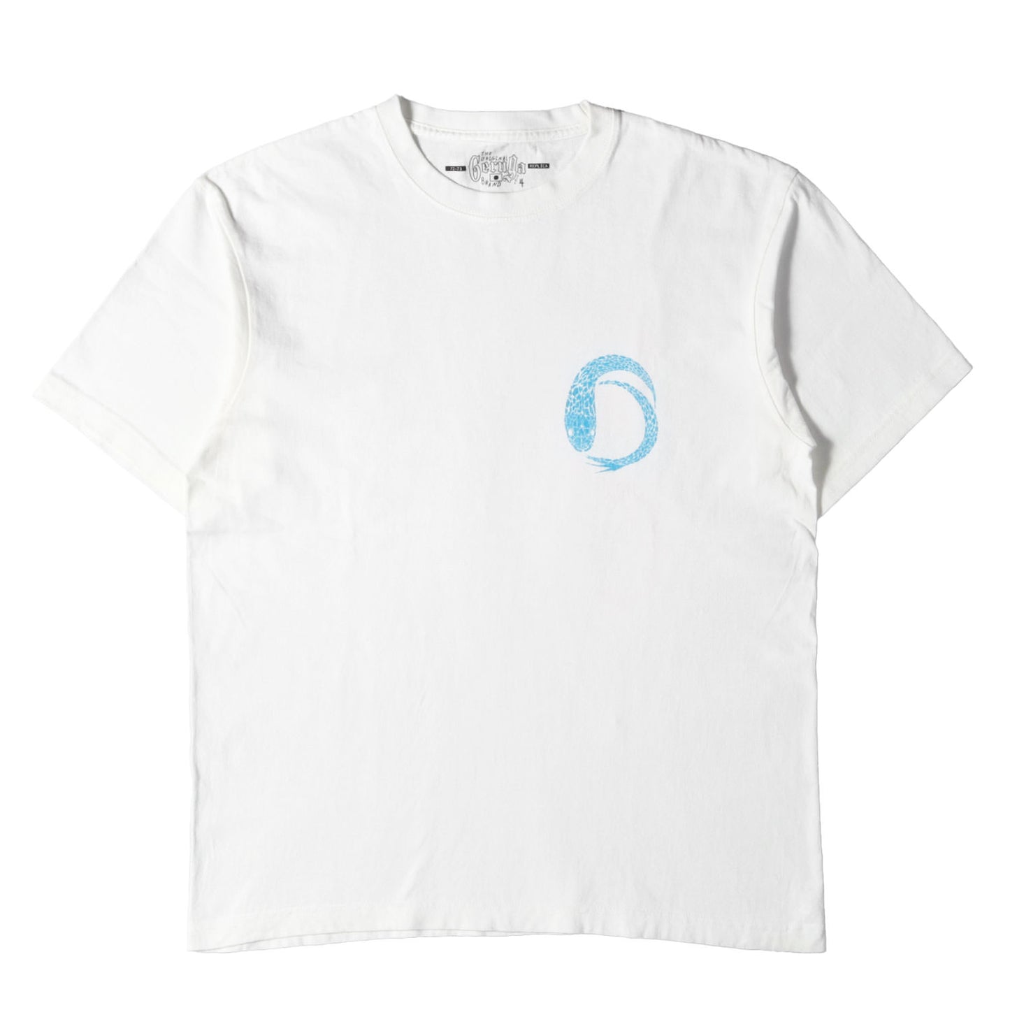スネークプリント クルーネック Tシャツ(PRINT TEE)