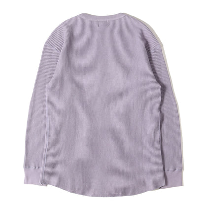 22AW ビッグワッフル ロングスリーブ Tシャツ(Big Waffle LS CT)