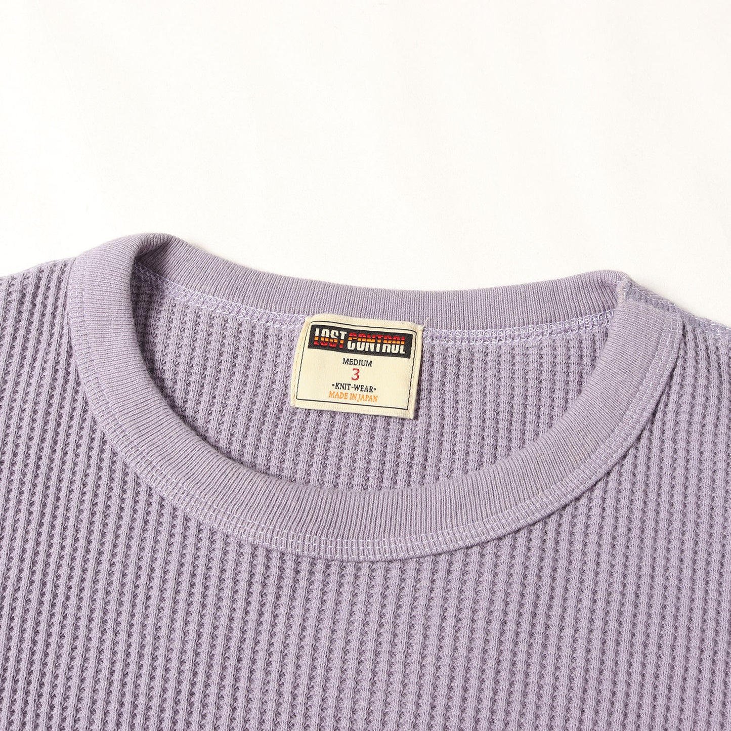 22AW ビッグワッフル ロングスリーブ Tシャツ(Big Waffle LS CT)