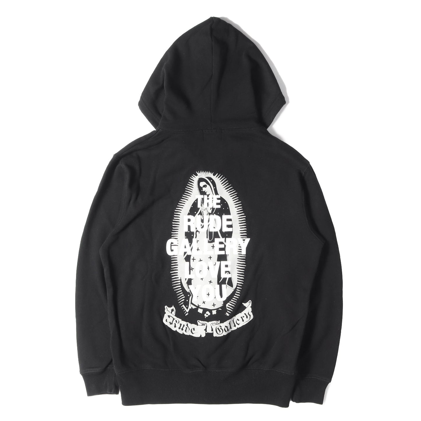 23SS 東京限定 マリア プリント ジップ スウェットパーカー(MARIA LOVE YOU HOODIE)