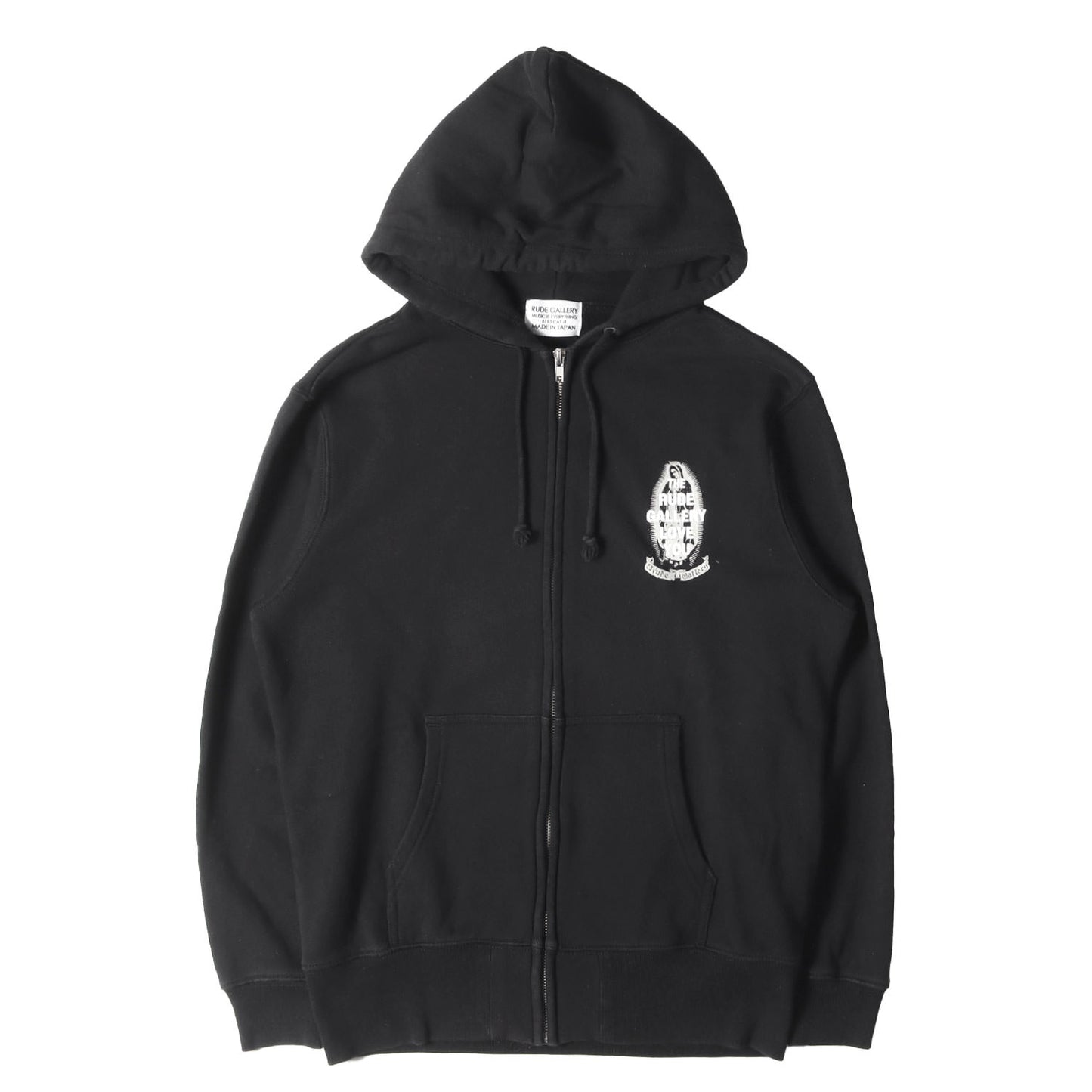 23SS 東京限定 マリア プリント ジップ スウェットパーカー(MARIA LOVE YOU HOODIE)