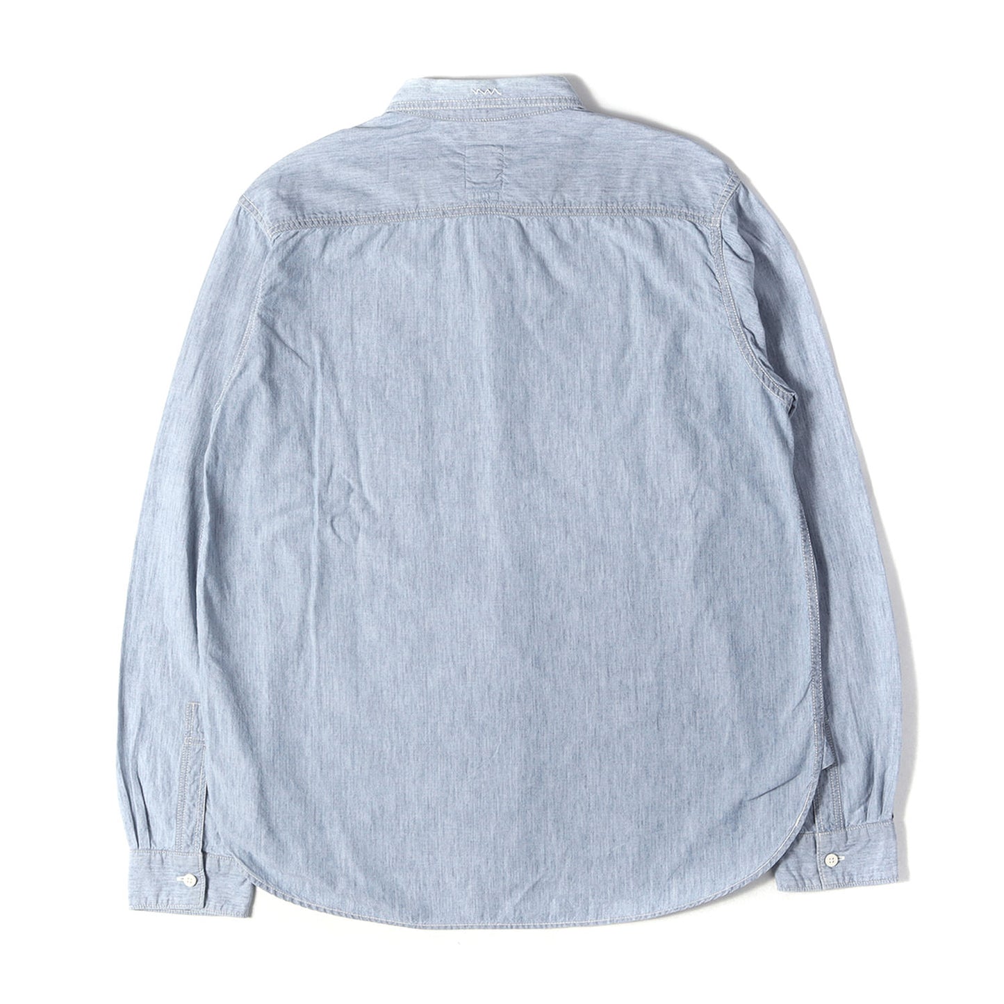 コットン/シルク シャンブレー ワークシャツ(LUMBER SHIRT)