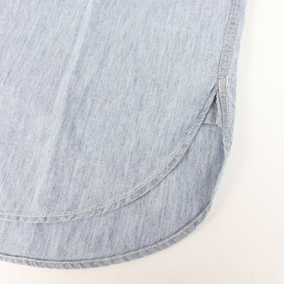 コットン/シルク シャンブレー ワークシャツ(LUMBER SHIRT)