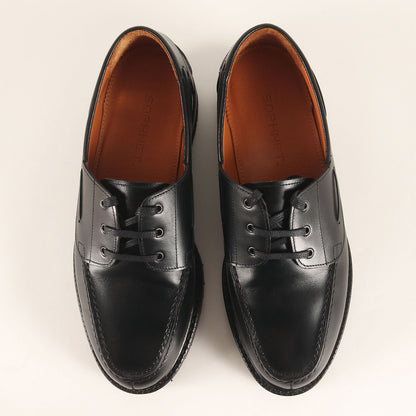 23SS ×JALAN SRIWIJAYA カーフレザー ボートシューズ(LEATHER BOAT SHOES)