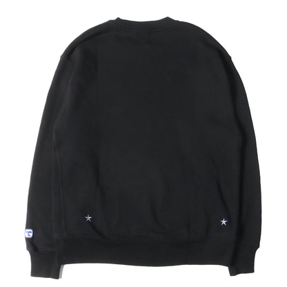21AW フロッキープリント カレッジロゴ スウェット(HEAVY SWEAT)