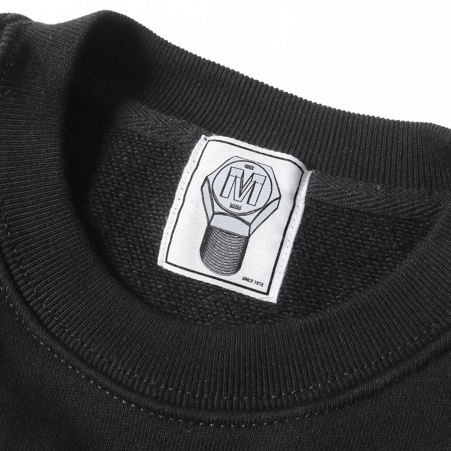 21AW フロッキープリント カレッジロゴ スウェット(HEAVY SWEAT)