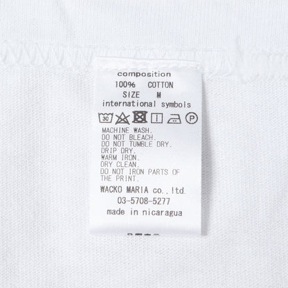 23SS 世界平和プロジェクト プリント Tシャツ(CREW NECK T-SHIRT)