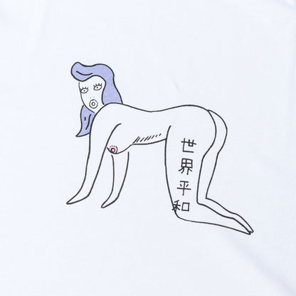 23SS 世界平和プロジェクト プリント Tシャツ(CREW NECK T-SHIRT)