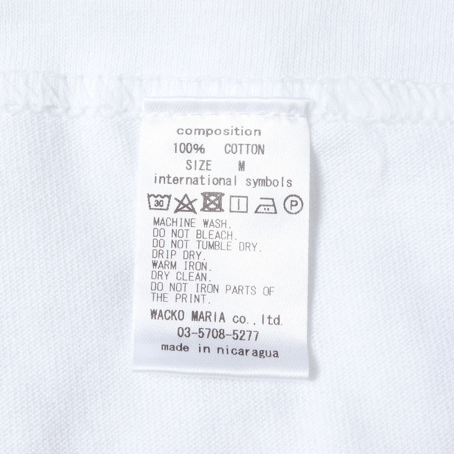 23SS 世界平和プロジェクト プリント Tシャツ(CREW NECK T-SHIRT)