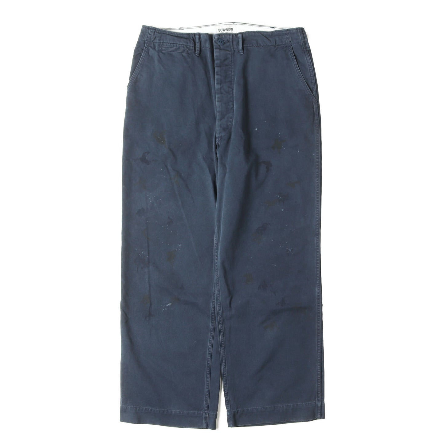 24AW ヴィンテージ加工 ミリタリー チノパンツ(WORK TROUSERS DUSTY)
